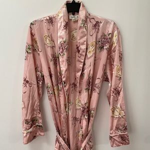 Vintage Christian Dior Floral Robe